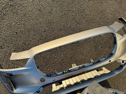 2023 Jaguar I Pace Front Bumper With Brackets J9D3 Damaged