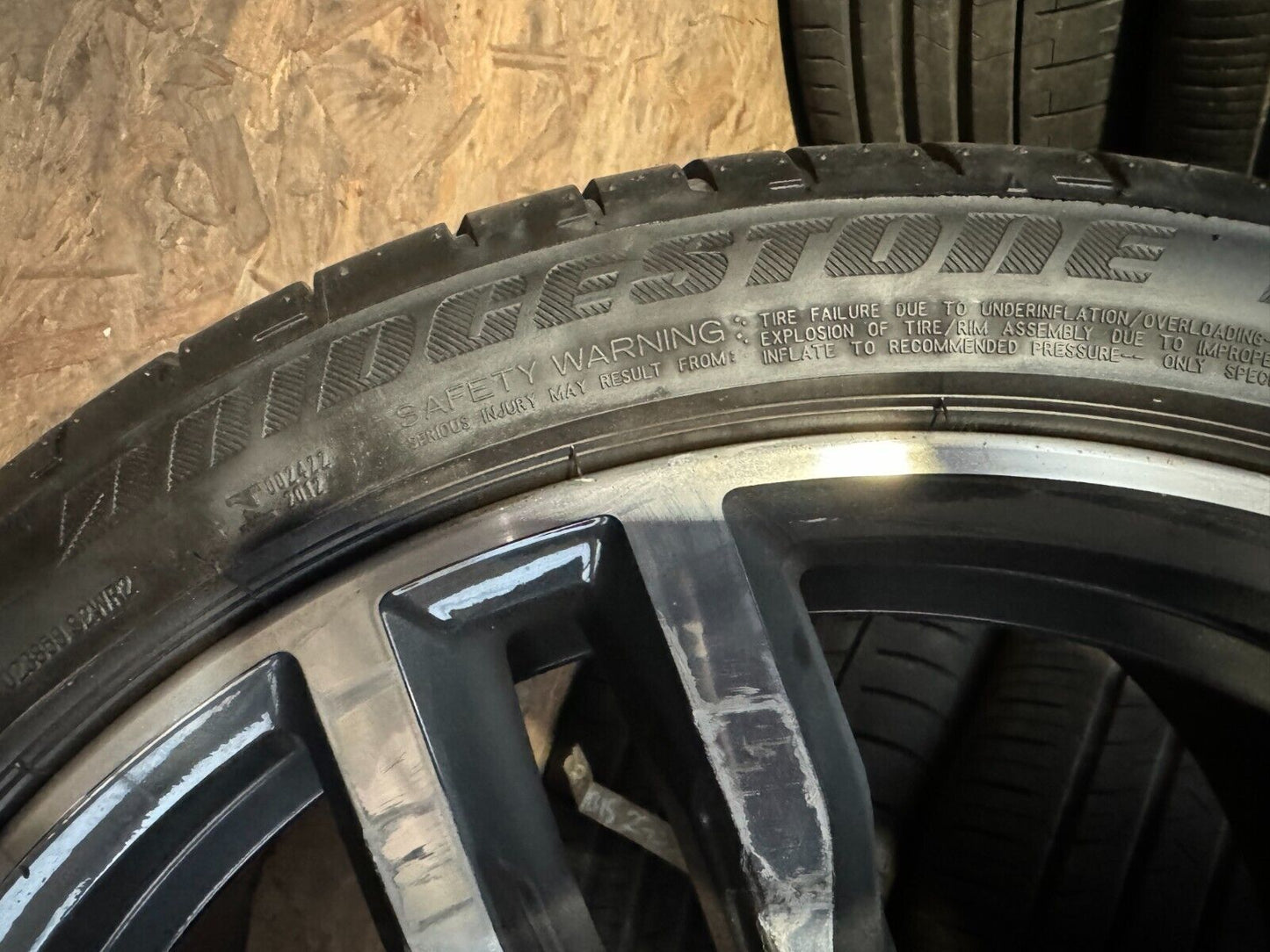 235 35 19 BRIDGESTONE POTENZA S001 91Y XL 6.5MM No Repairs