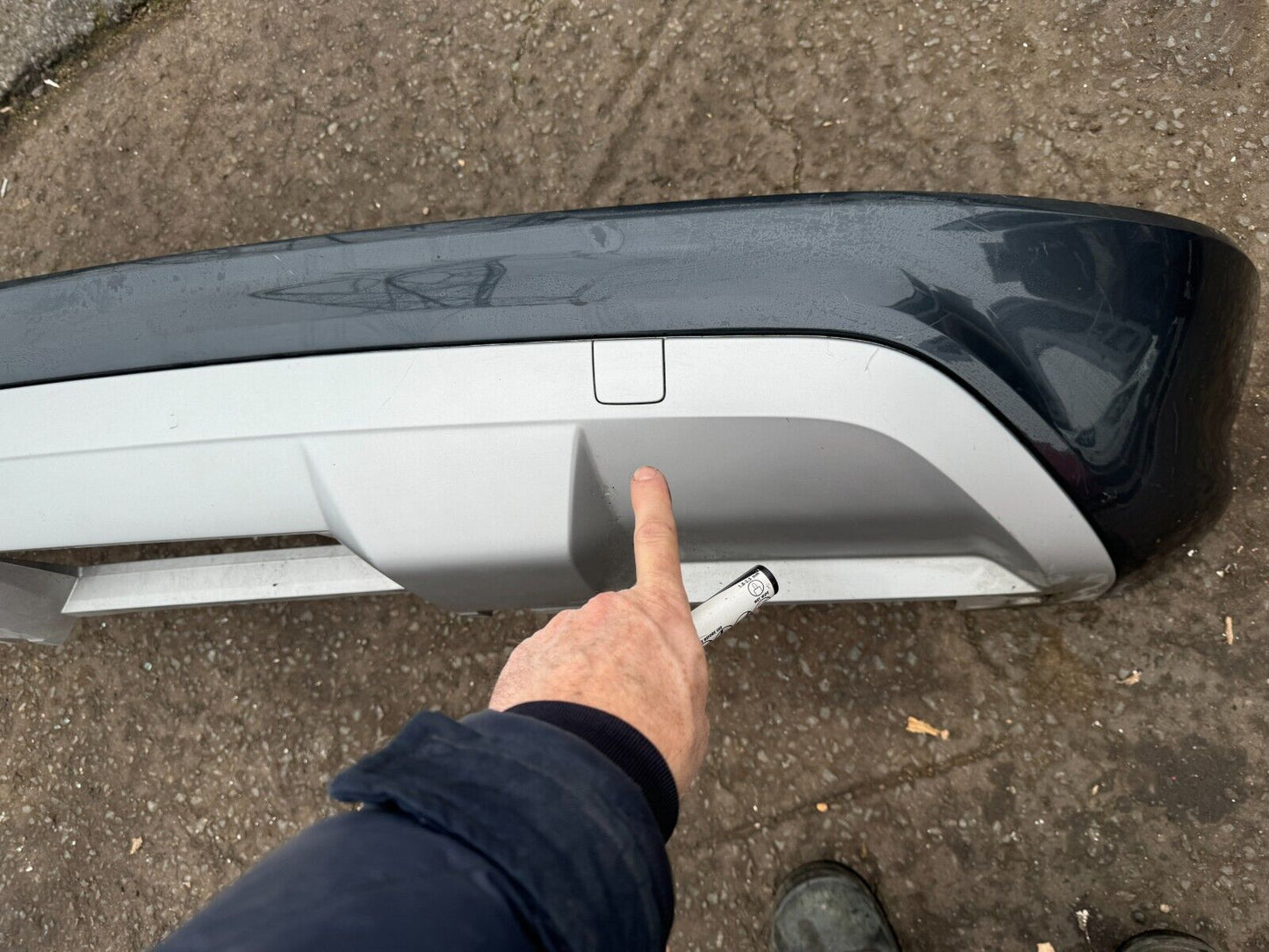 2019 Audi Q2 Rear Bumper Tow Eye Cover 81A807441B Genuine