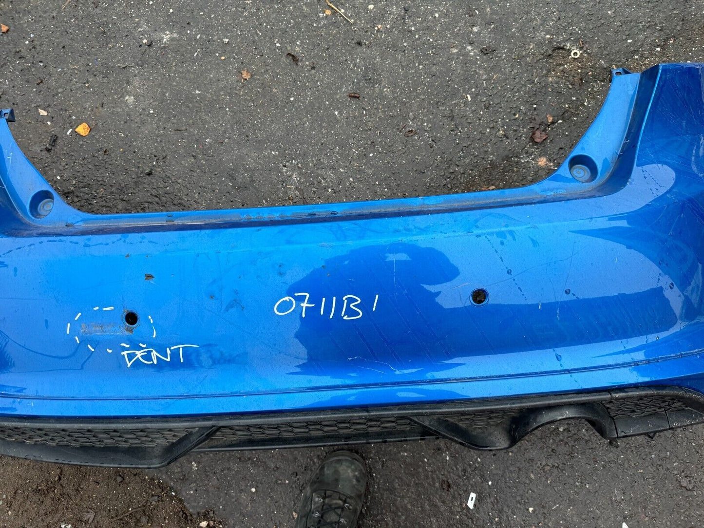 Ford Fiesta ST-Line Rear Bumper + Diff 2017-2021 | L1BB-17906-C1AW Used Genuine