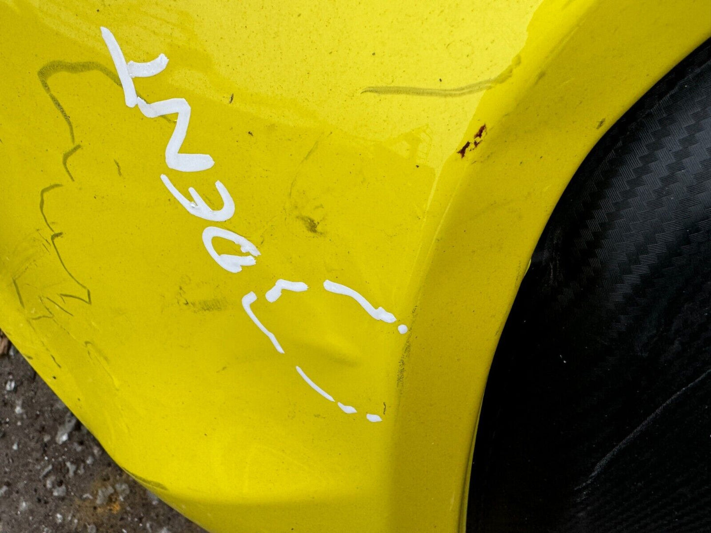 SUZUKI SWIFT SPORT MK5 2018-2023 REAR BUMPER YELLOW GENUINE DAMAGES