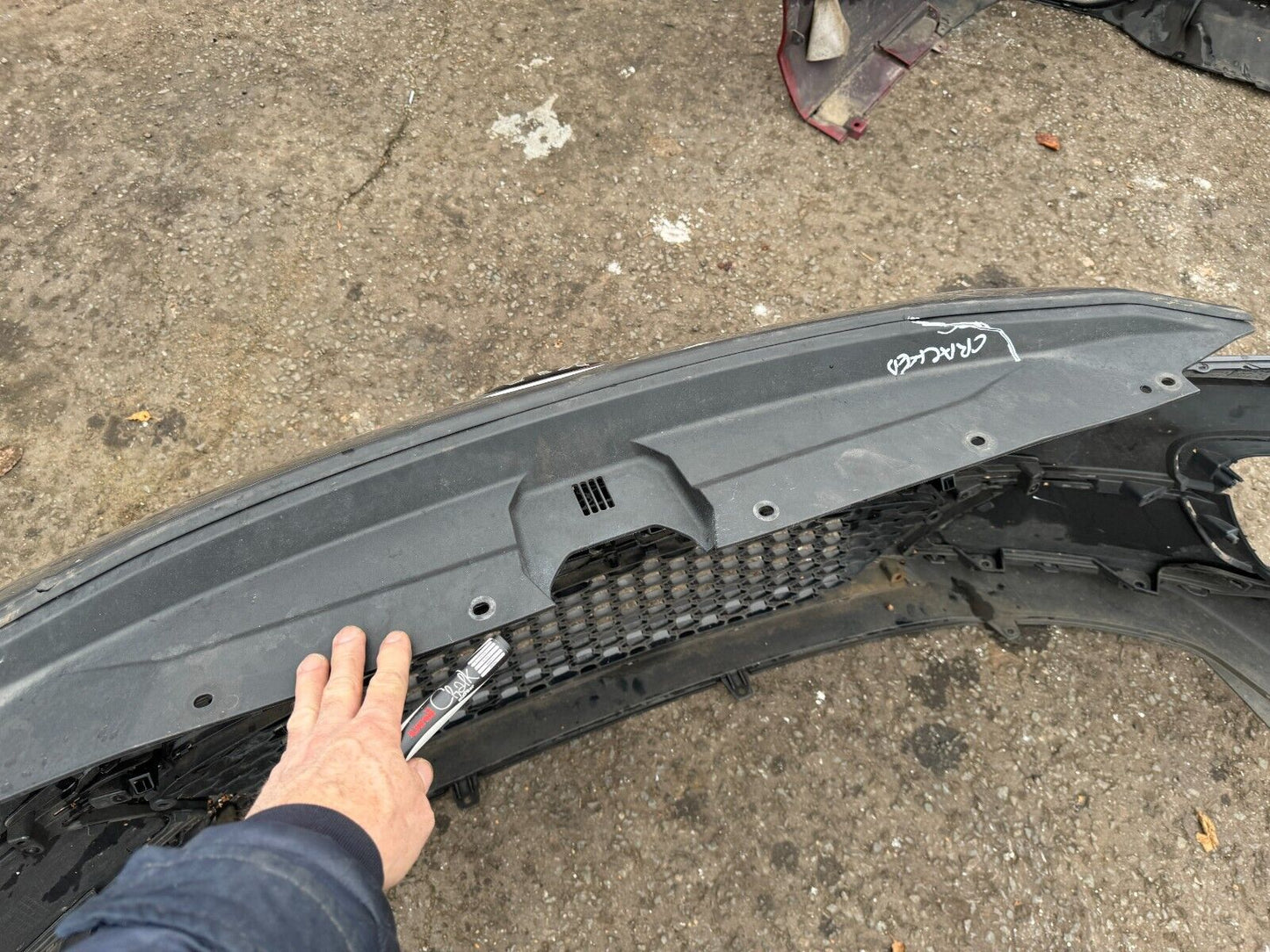 Kia X Ceed 19-on Front Bumper Genuine Oem DAMAGED