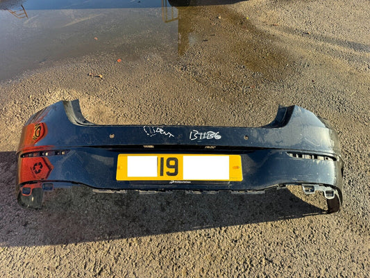 MERCEDES W118 CLA 2019-ON FACELIFT REAR BUMPER GENUINE (A1188859501) DAMAGED