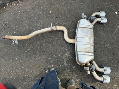 2021 Exhaust system, end muffler, Golf VIII 8 R 2.0 TSI 5WA253611F