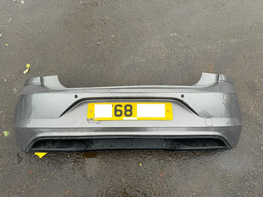 2018 GENUINE VOLKSWAGEN POLO 2017-2022 REAR BUMPER 4 PDC 2GS807421 DAMAGED