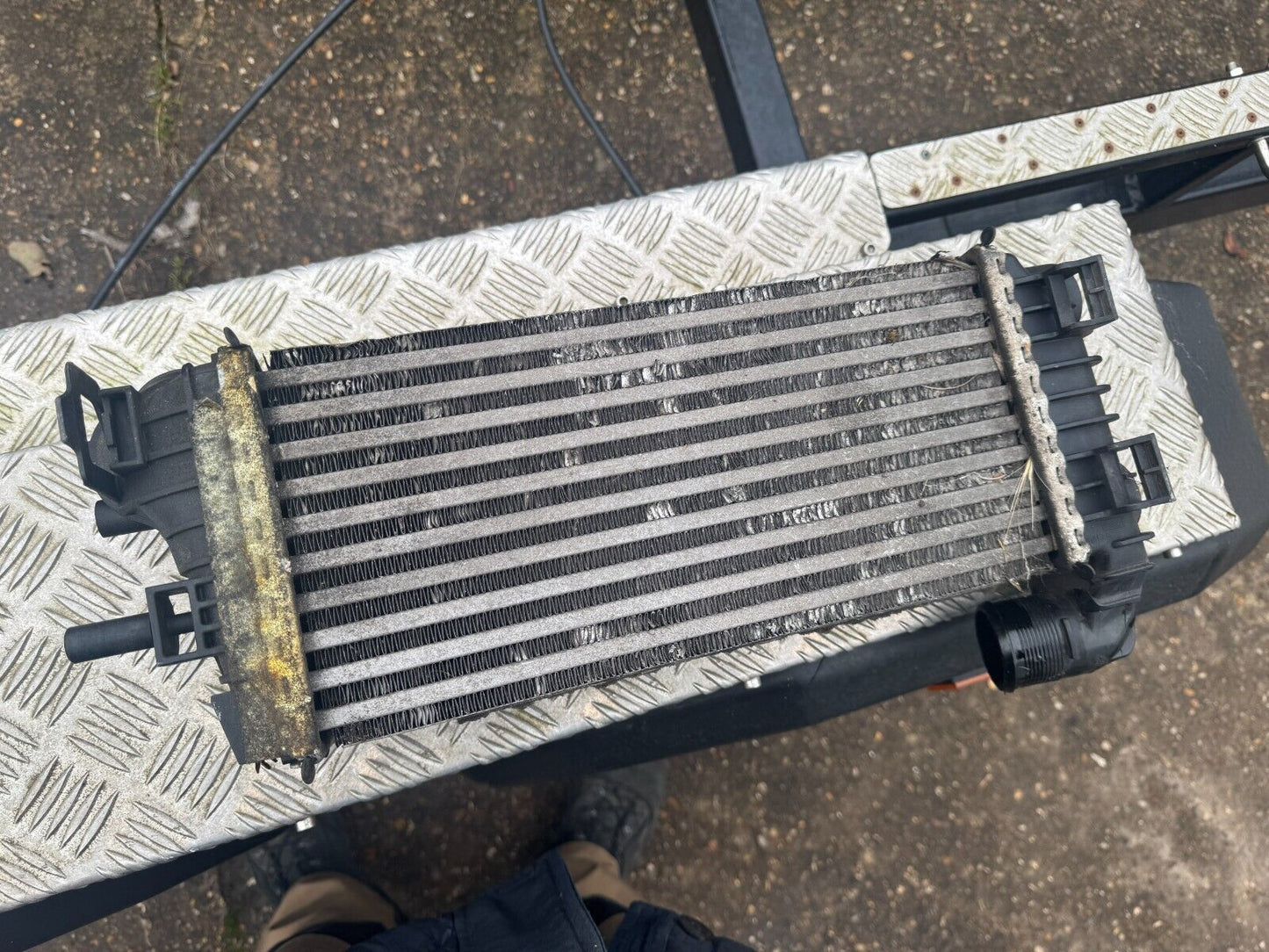 2016 FORD FOCUS 1.6 TDCI INTERCOOLER RADIATOR BV619L440CK