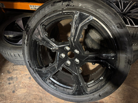 2024 Lotus alloy wheel 9Jx22 ET33 Scuffed no trim, needs refurb 8892110006BB3