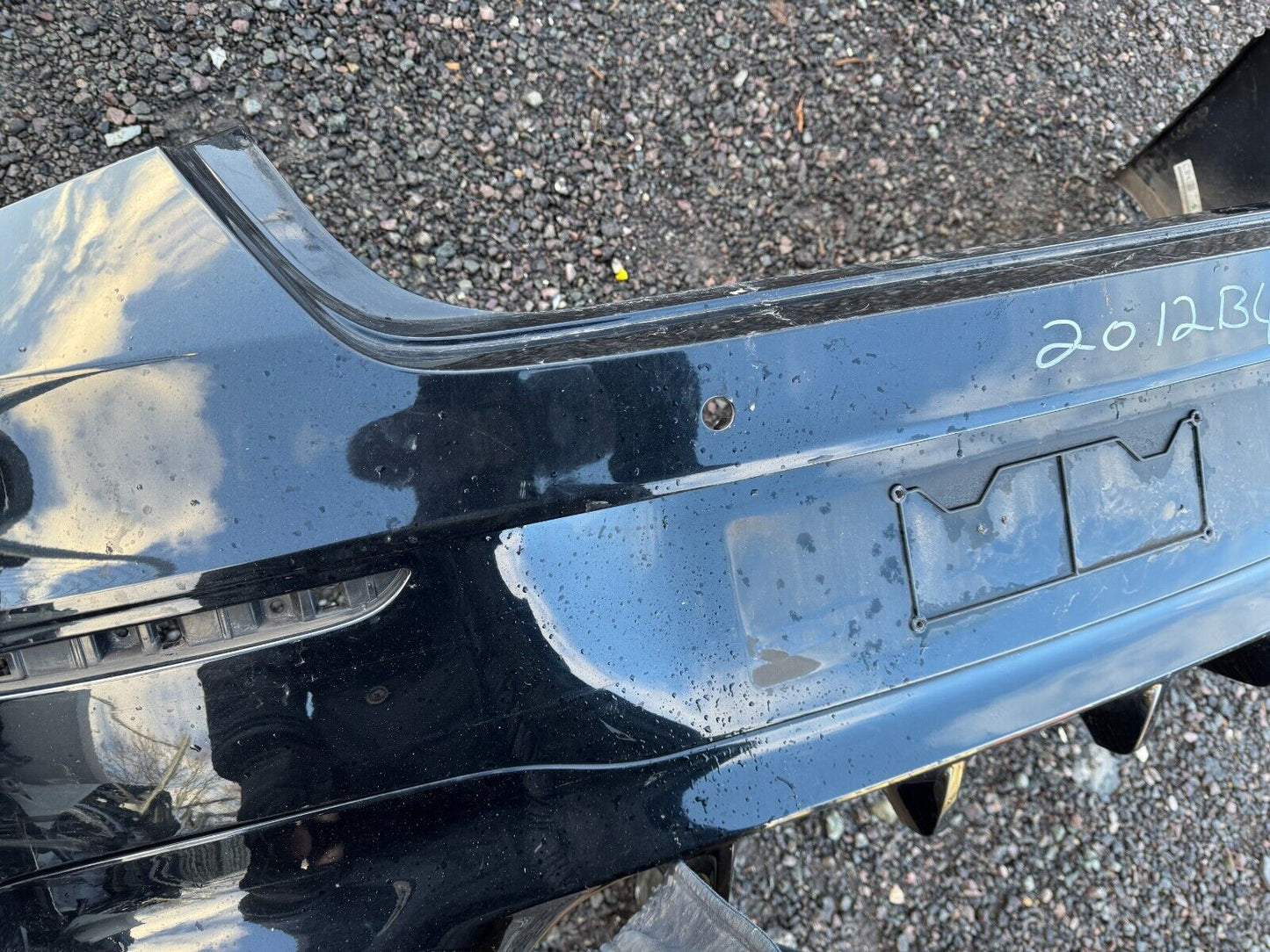 19 On Mercedes CLA C118 AMG Rear Bumper PDC Genuine A1188859501 Damaged