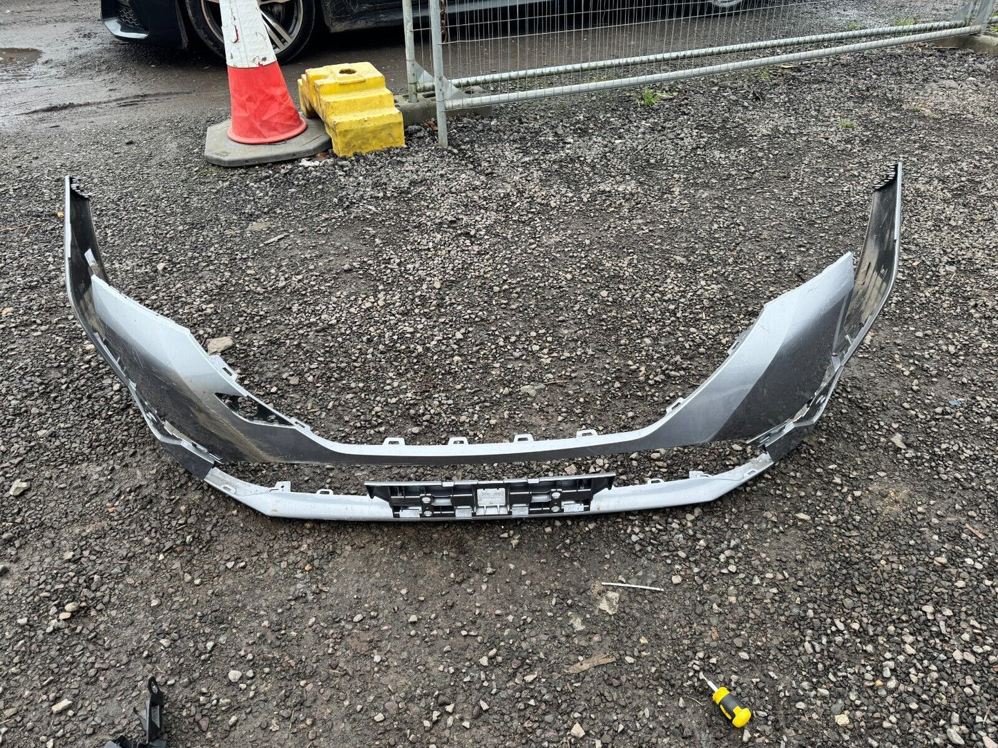 PEUGEOT 308 Front Bumper 2021-ON | OEM 9838074780 Used Genuine Split & Scratched