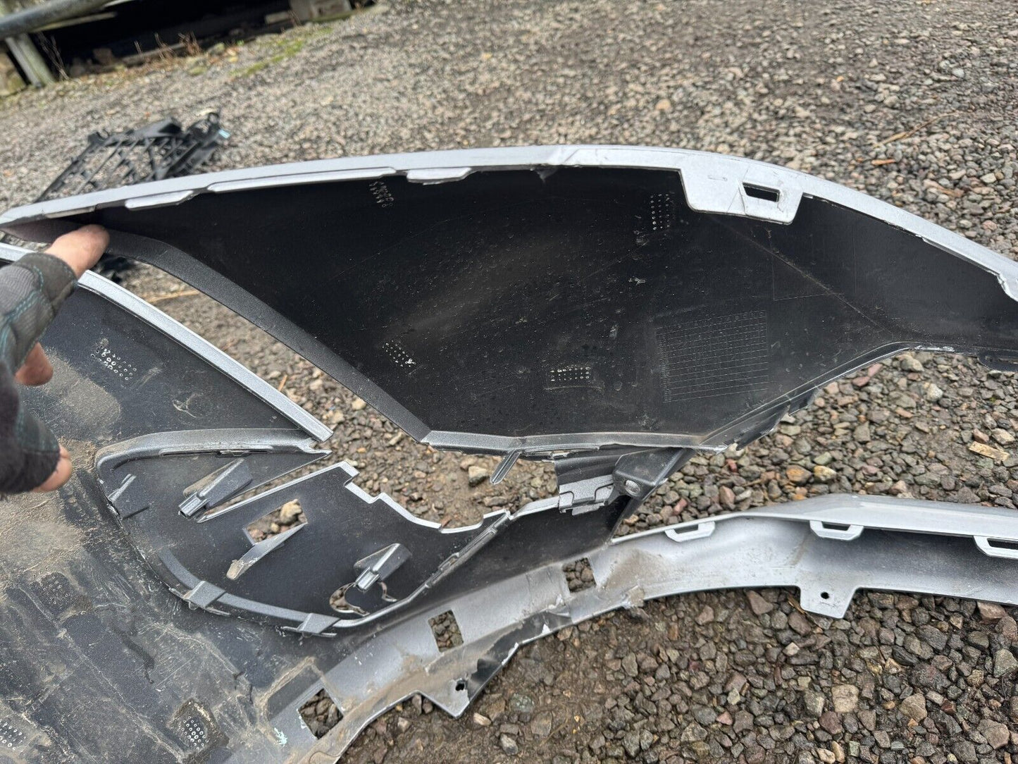 PEUGEOT 308 Front Bumper 2021-ON | OEM 9838074780 Used Genuine Split & Scratched