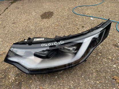 LAND ROVER DISCOVERY 5 L462 LEFT LED HEADLIGHT 2021-ON MY4213W030DB DAMAGED