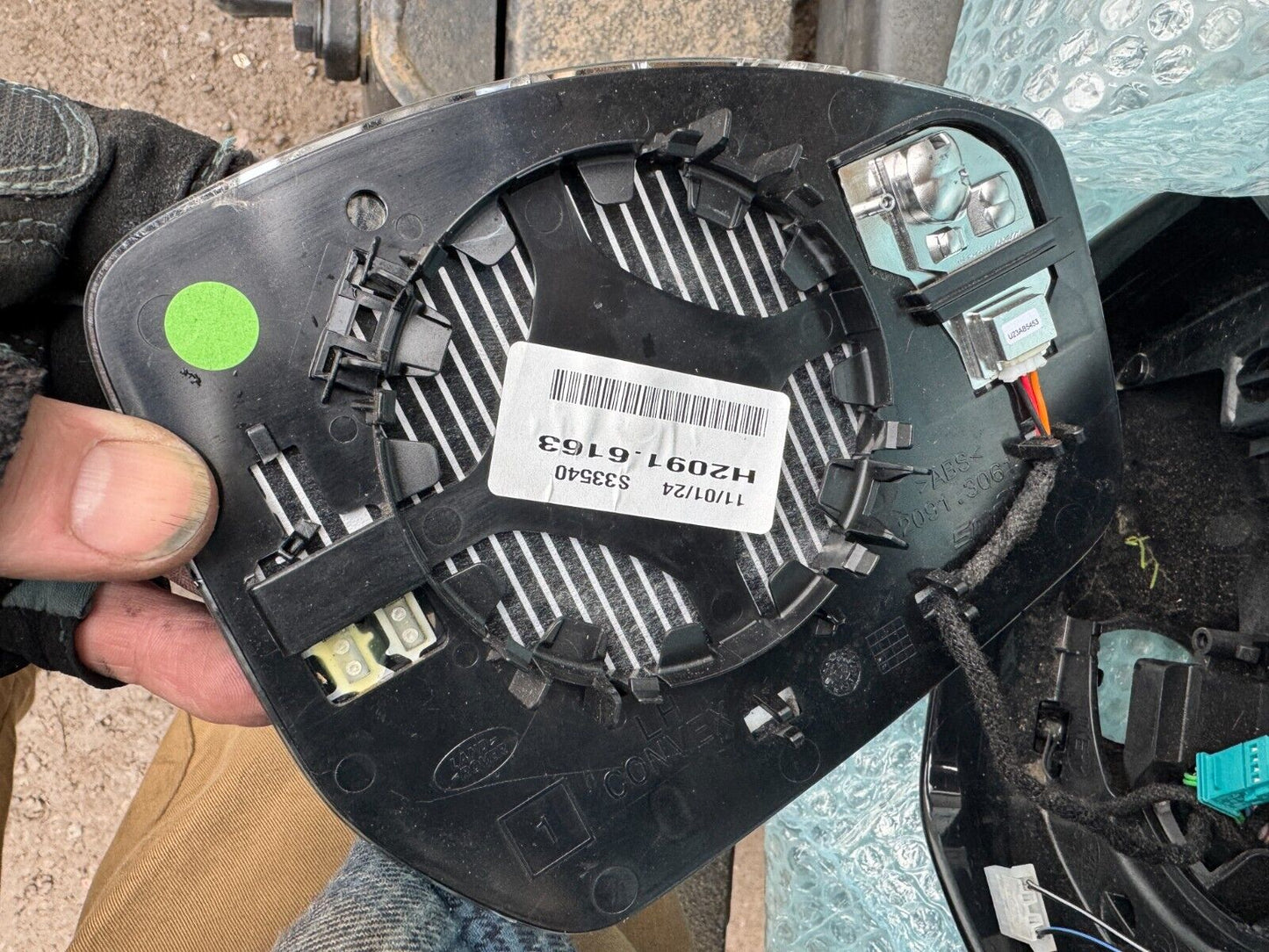 2024 Jaguar F-pace Side View Mirror Left T4A5609 Hk8317683