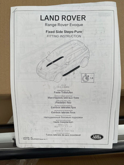 Genuine Range Rover Evogue side step LEFT