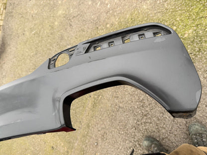 BMW 5 SERIES GENUINE G30/31 M SPORT REAR BUMPER DIFFUSER TWIN EXHAUST 21754011