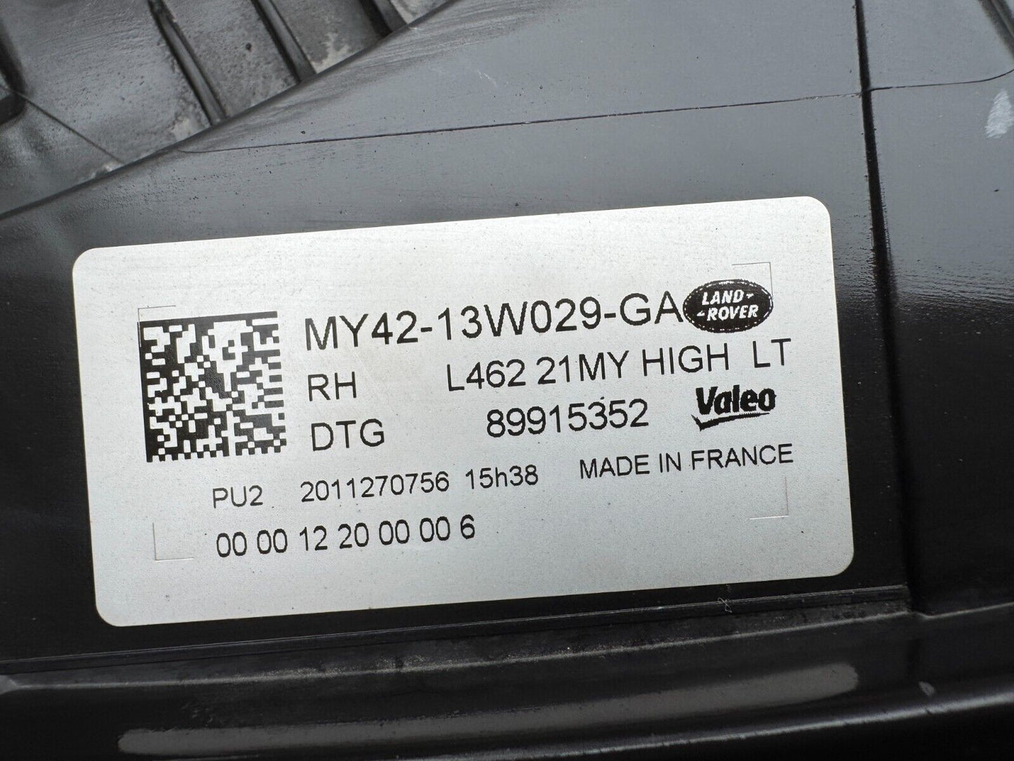 Headlight Land Rover Discovery 5 L462 2017-2023 High Full LED, right side, o/s