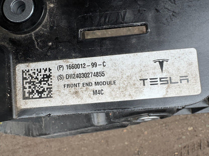 2024 Tesla Model Y 20-2024 Front Bumper Reinforcement Slam Panel 1660012-99-C