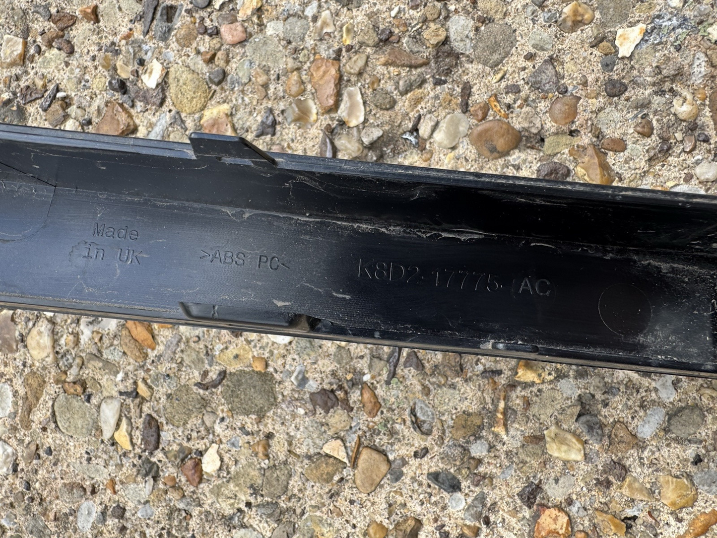 Genuine Range Rover Evoque Rear Bumper Trim K8D2-17775-AC 2022