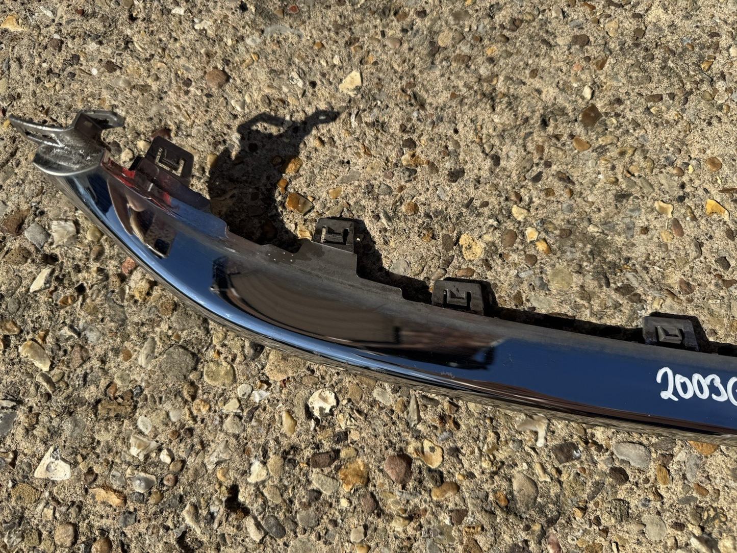 Chrome Strip Front Bumper 735619527 Fiat 500
