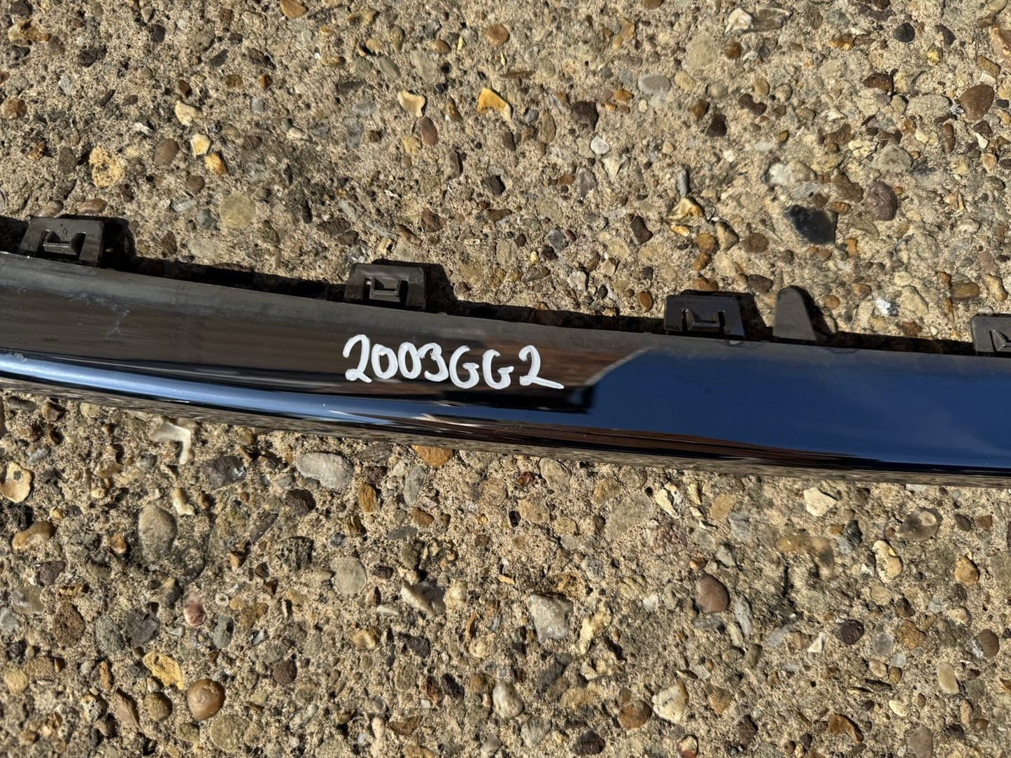 Chrome Strip Front Bumper 735619527 Fiat 500