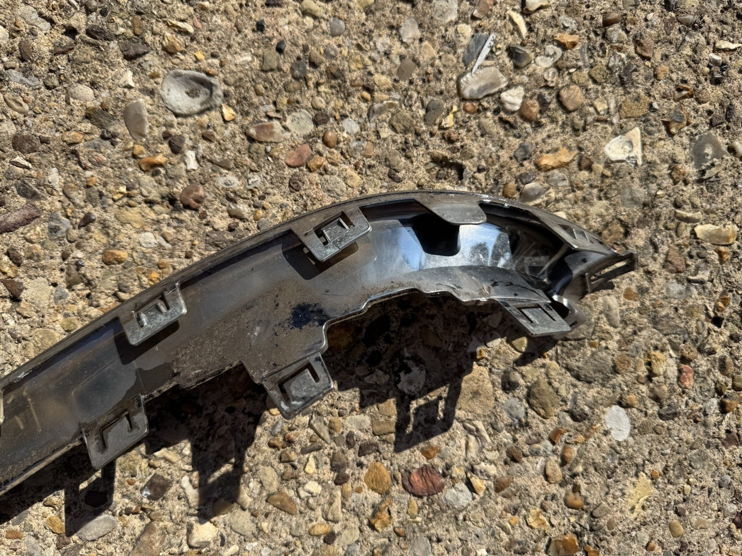 Chrome Strip Front Bumper 735619527 Fiat 500
