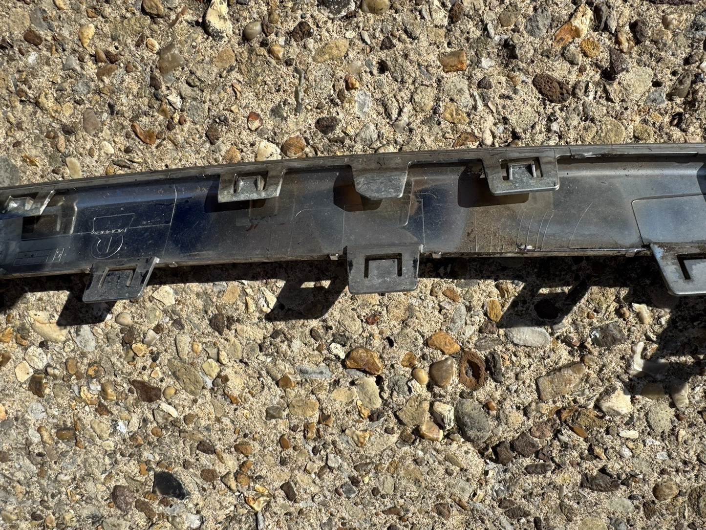 Chrome Strip Front Bumper 735619527 Fiat 500