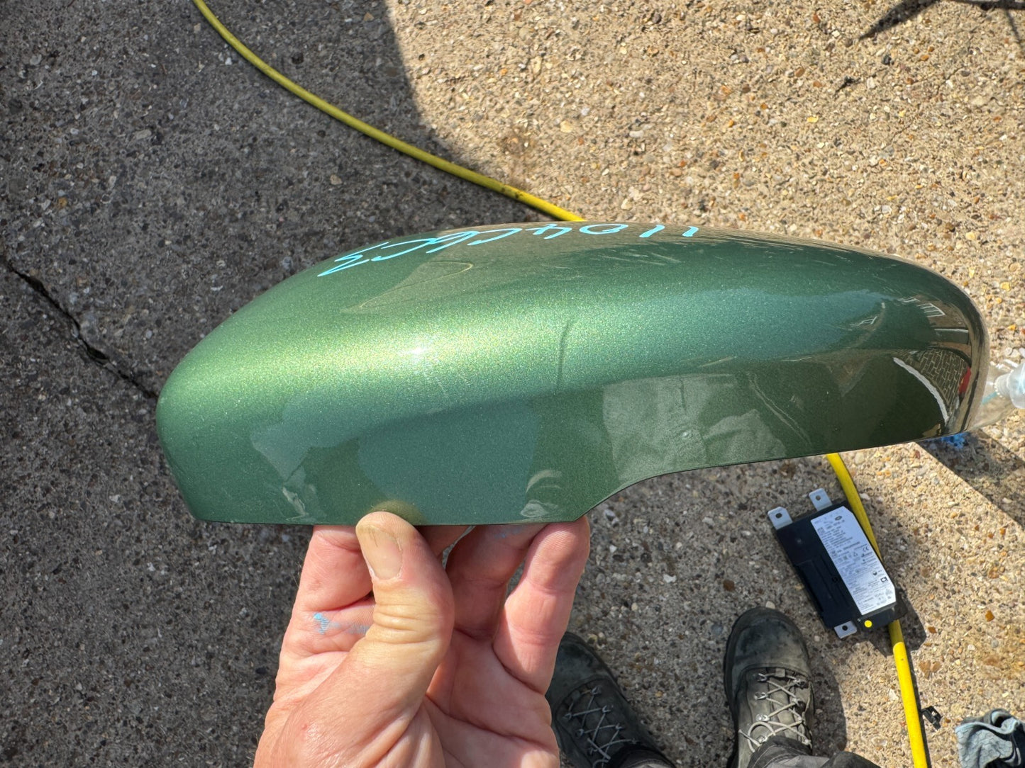 Door Mirror Cover Skullcap-LH-OEM FORD KUGA 3(DFK) 2019- LV4B-17D743 SCRATCHED