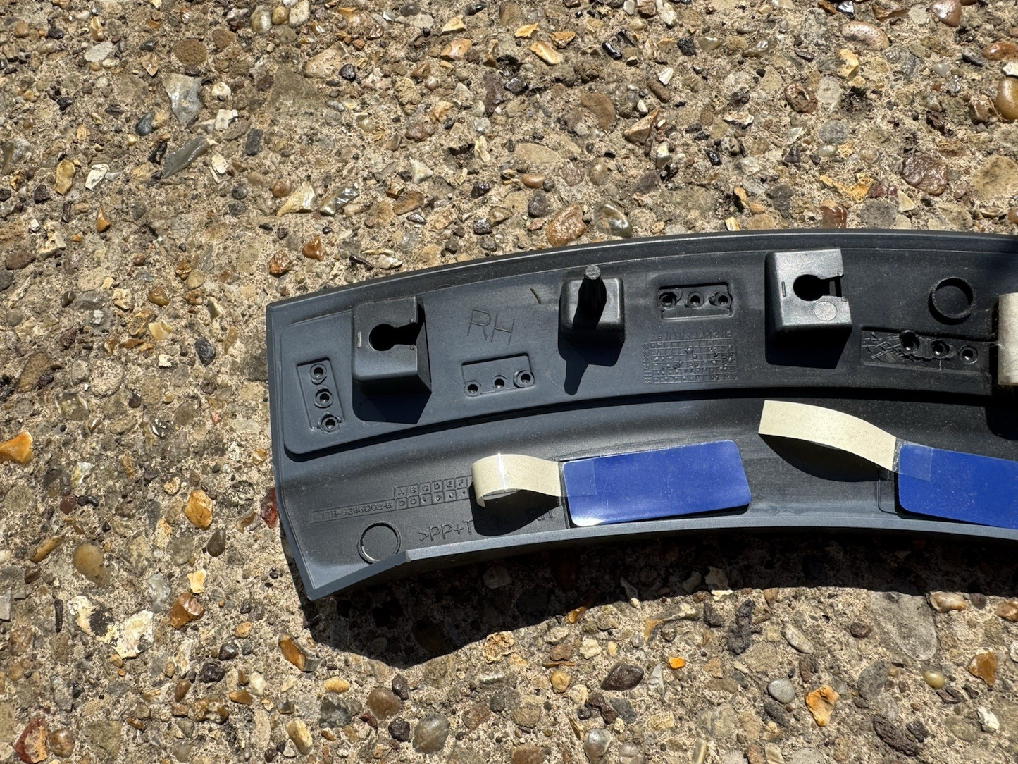 GEN Rear Right Wheel Arch Moulding Fender Trim Ford Puma 2019 On 2456080 Offside