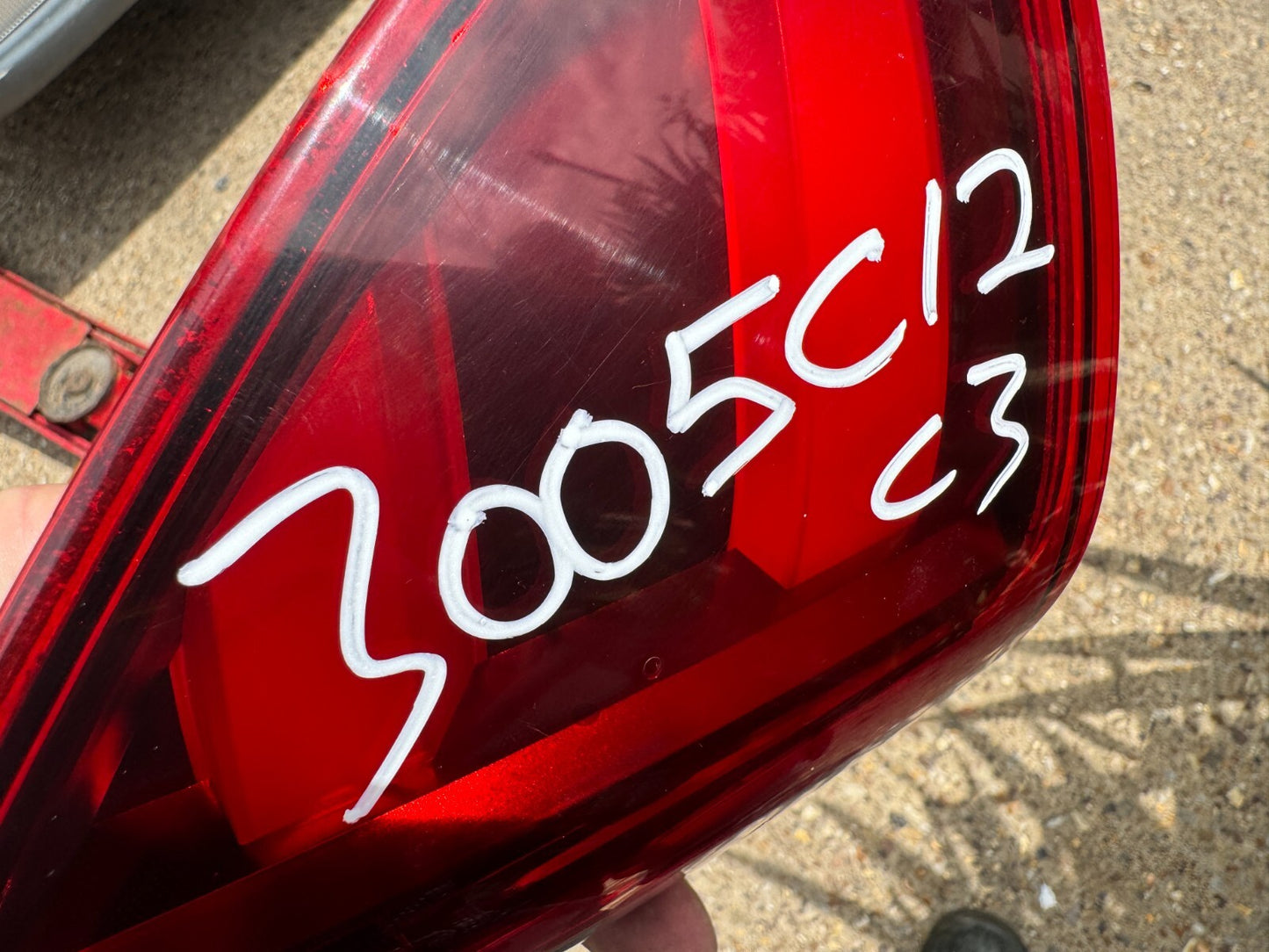2008 TAIL LIGHT LAMP RIGHT Hatchback 2018 PEUGEOT  2013-2019