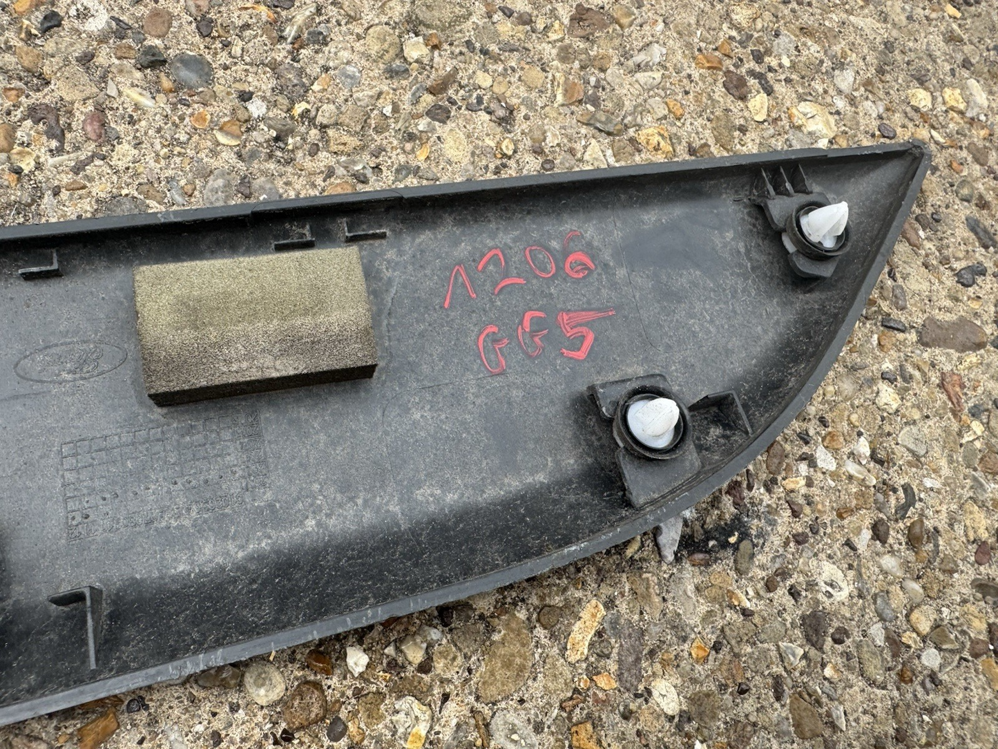 Ford Transit Custom limited 2013 On Drivers Door Moulding BK21-V20780-ACW