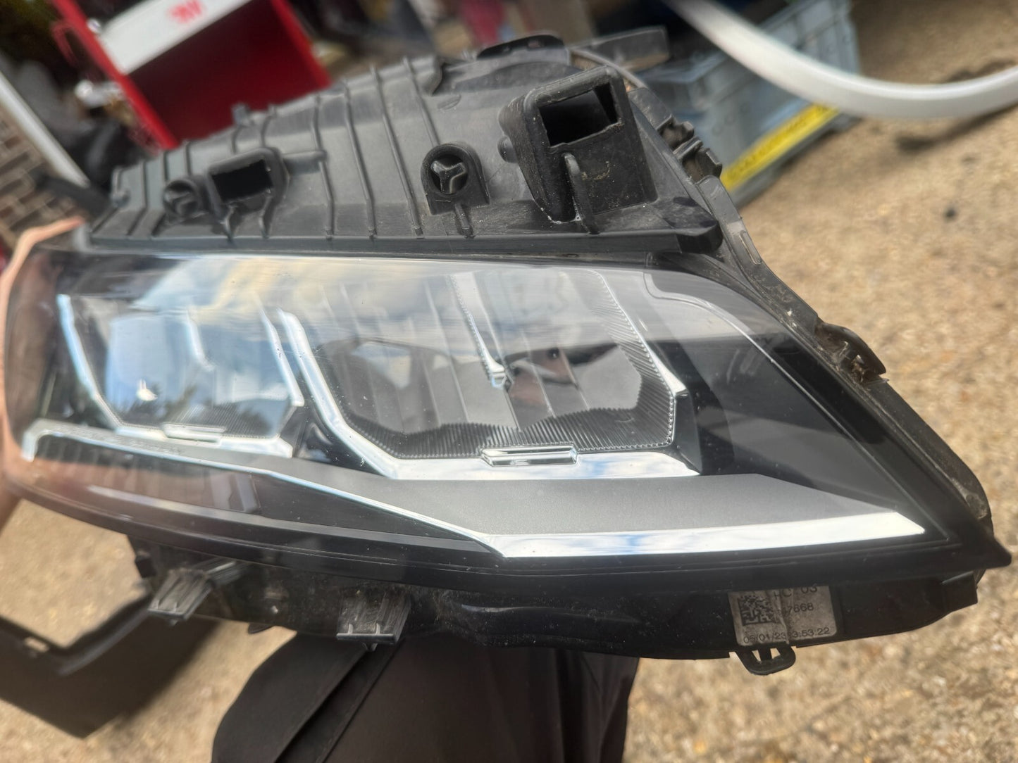 PEUGEOT 308 408 III RIGHT LED HEADLIGHT MK3 2021 2023 9851673480