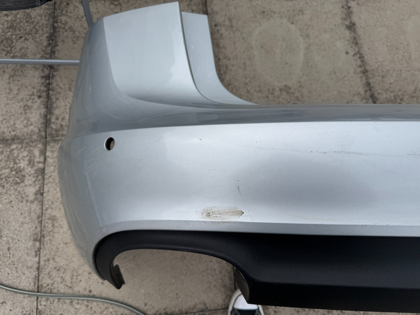AUDI A6 REAR BUMPER C7 2011-2015 Scratches
