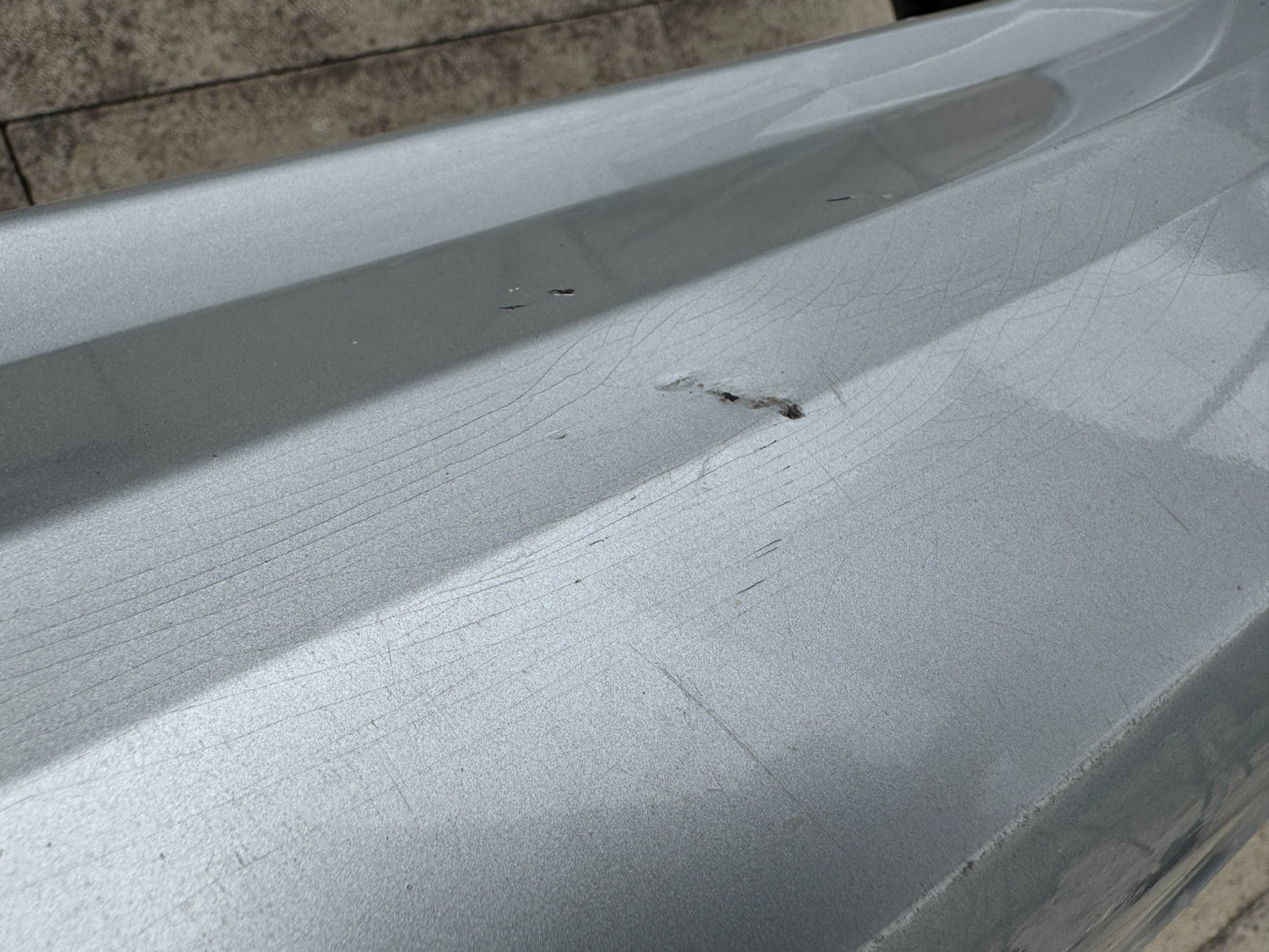 AUDI A6 REAR BUMPER C7 2011-2015 Scratches