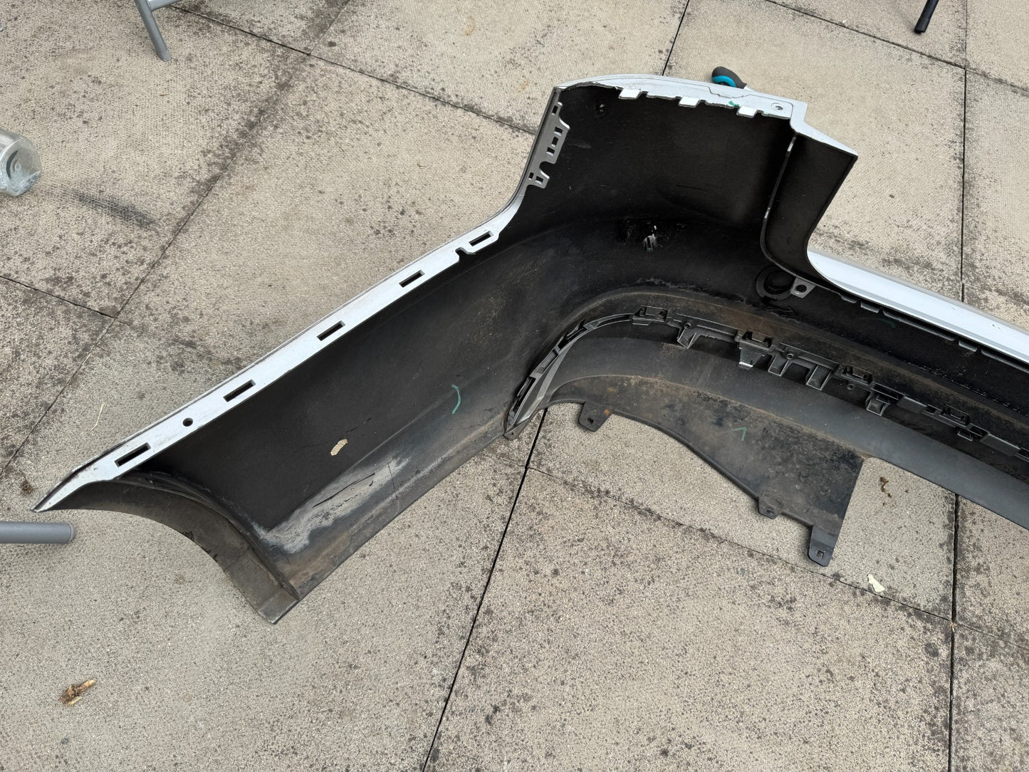 AUDI A6 REAR BUMPER C7 2011-2015 Scratches
