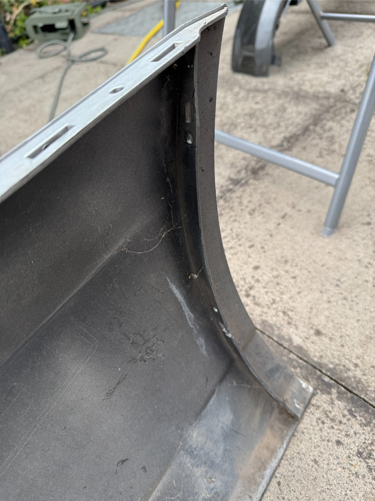 AUDI A6 REAR BUMPER C7 2011-2015 Scratches