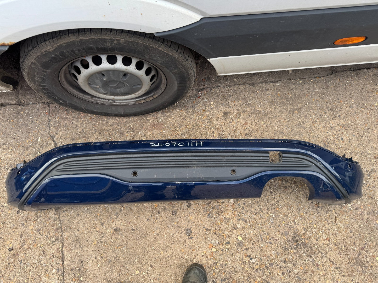 2023 GENUINE FORD PUMA ST LINE REAR BUMPER LOWER DIFFUSER L1TB17F954-C