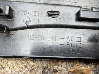 2019 ON L551 RANGE ROVER EVOQUE FRONT WING MOULDING LH PASSENGER L8DM280B10AA