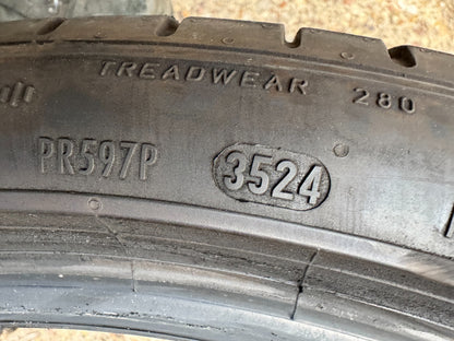 X1 275 35 22 104W PIRELLI P ZERO VOL PNCS 4.8mm Dot-3524