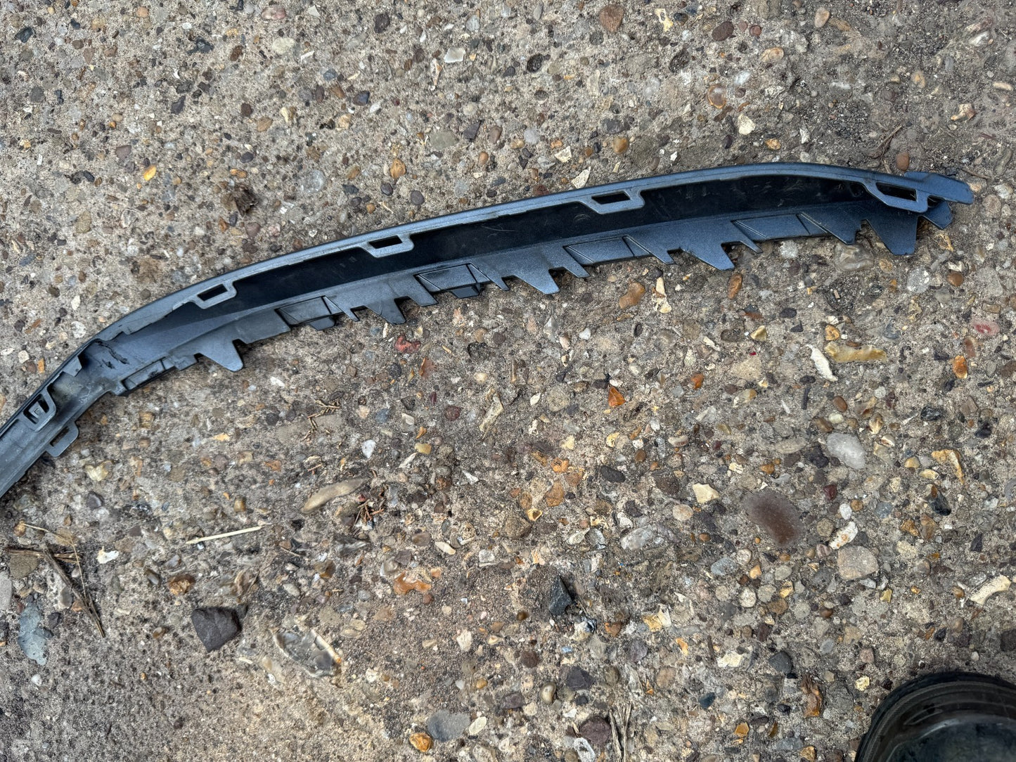 AUDI Q7 (4M) S-LINE 2020-24 FRONT BUMPER LOWER SPOILER GENUINE 4M0853245X