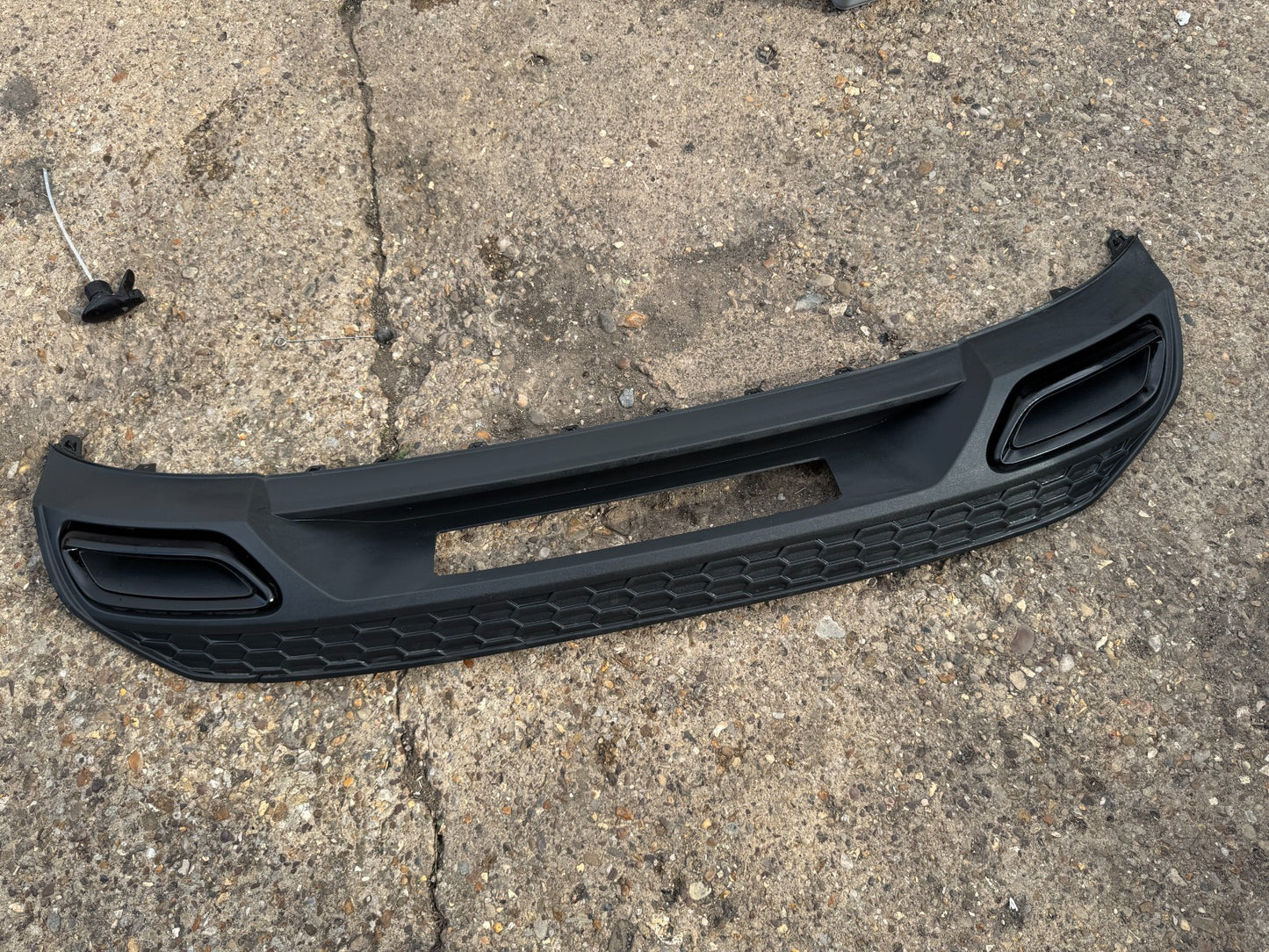 21 ON AUDI A3 8Y S-LINE REAR BUMPER LOWER DIFFUSER GENUINE 8Y4807521B