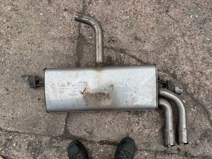 VW GOLF MK7 GTD SILENCER MUFFLER BACK BOX 5Q6253611A
