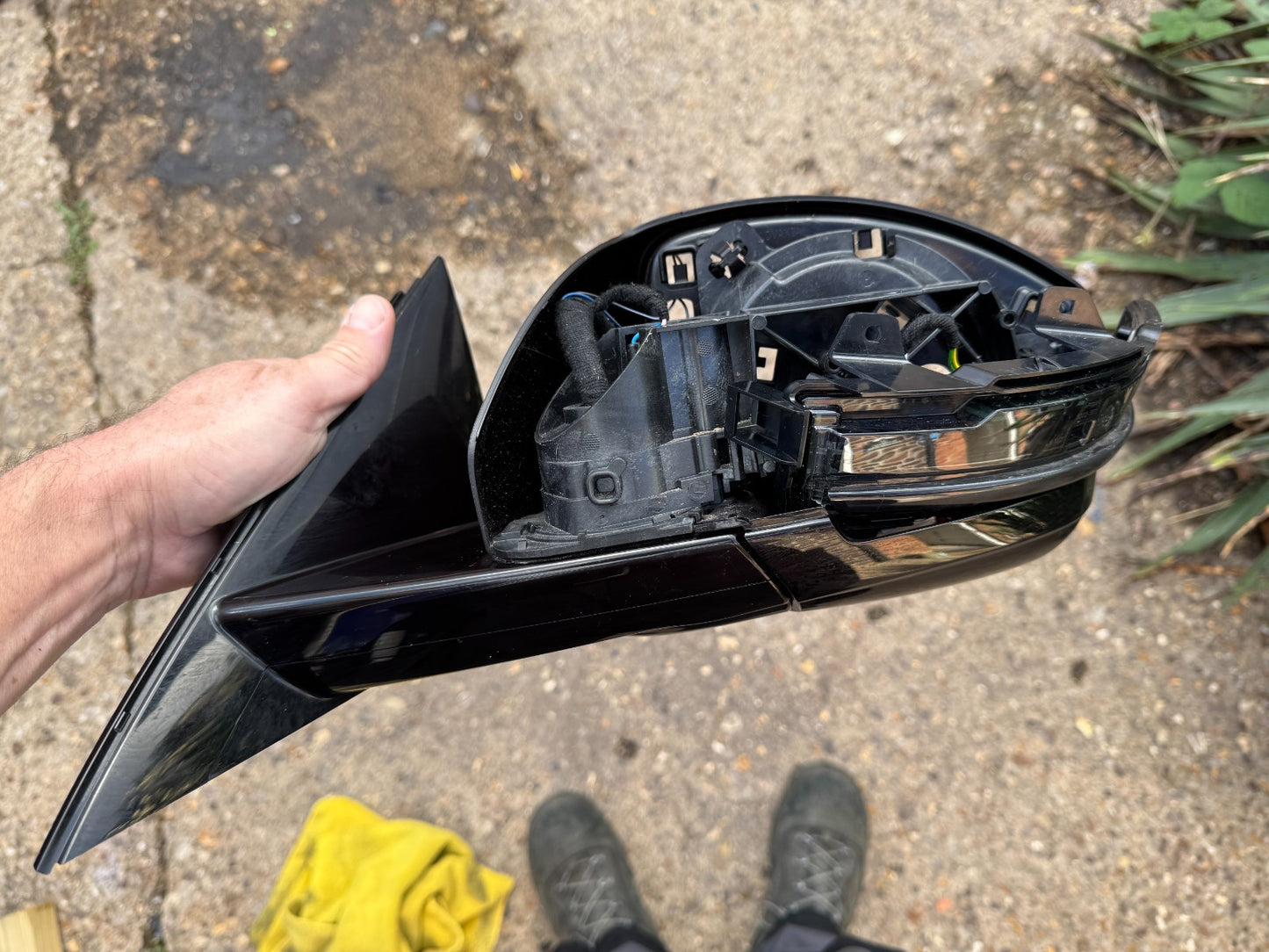 2025 RANGE ROVER EVOQUE L551 LEFT SIDE WING DOOR MIRROR M8D2-17683-GAC PARTS