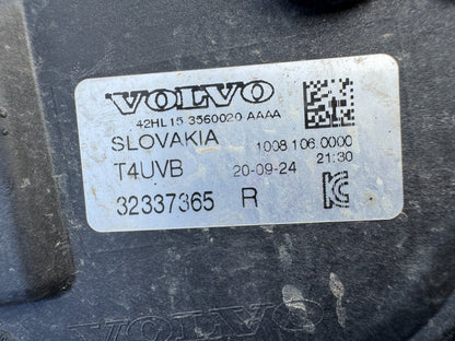 2024 VOLVO XC60/XC90 FOG LIGHT FRONT RIGHT SIDE 32337365