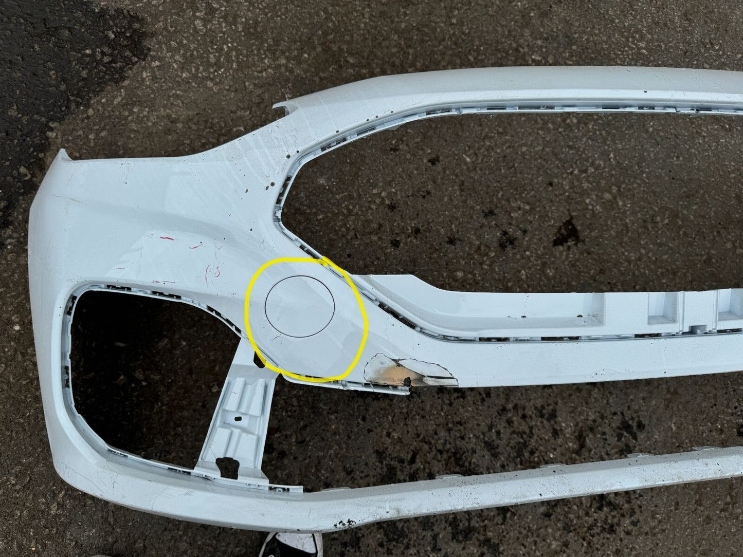 FORD FIESTA MK8.5 FACELIFT ST LINE FRONT BUMPER TOW HOOK CAP N1BB-17A989-C