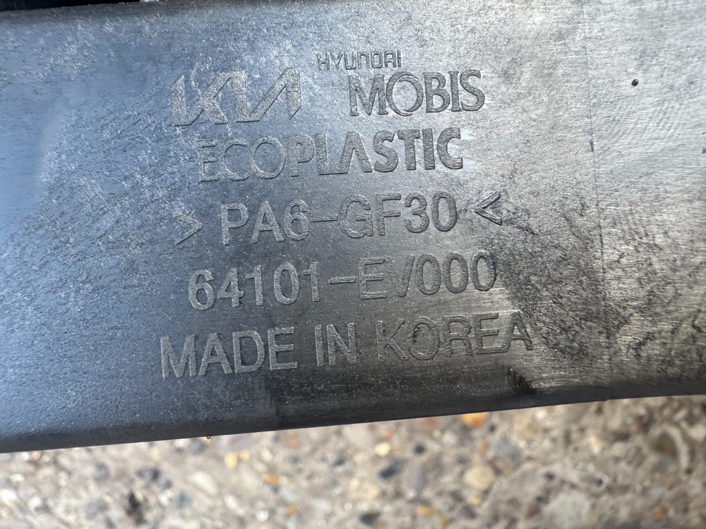 Original front fascia carrier module Kia EV3 64101EV000