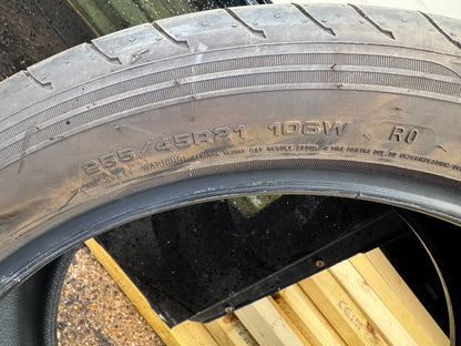 1X 255 45 21 - GOODYEAR EAGLE F1 ASYMMETRIC 3 - 7mm - 2025 Tyre - XL 106W