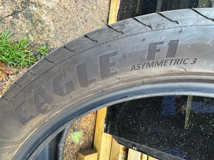 1X 255 45 21 - GOODYEAR EAGLE F1 ASYMMETRIC 3 - 7mm - 2025 Tyre - XL 106W