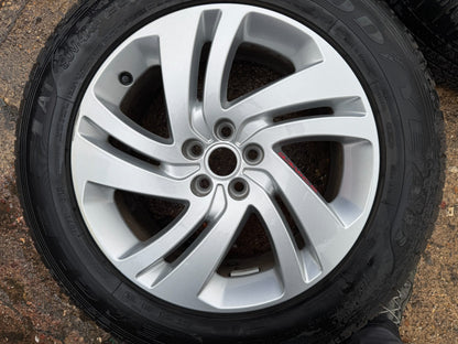 GENUINE RANGE ROVER EVOQUE L551 18" 8J SILVER ALLOY WHEEL K8D21007CA