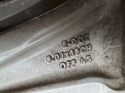GENUINE RANGE ROVER EVOQUE L551 18" 8J SILVER ALLOY WHEEL K8D21007CA