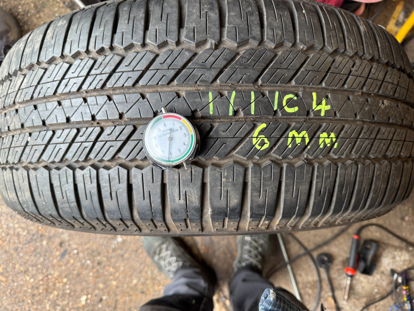 1x 265/55r19 109V Bridgestone Dueler A/T 693 III M+S 265 55 19 2655519 Free P&P