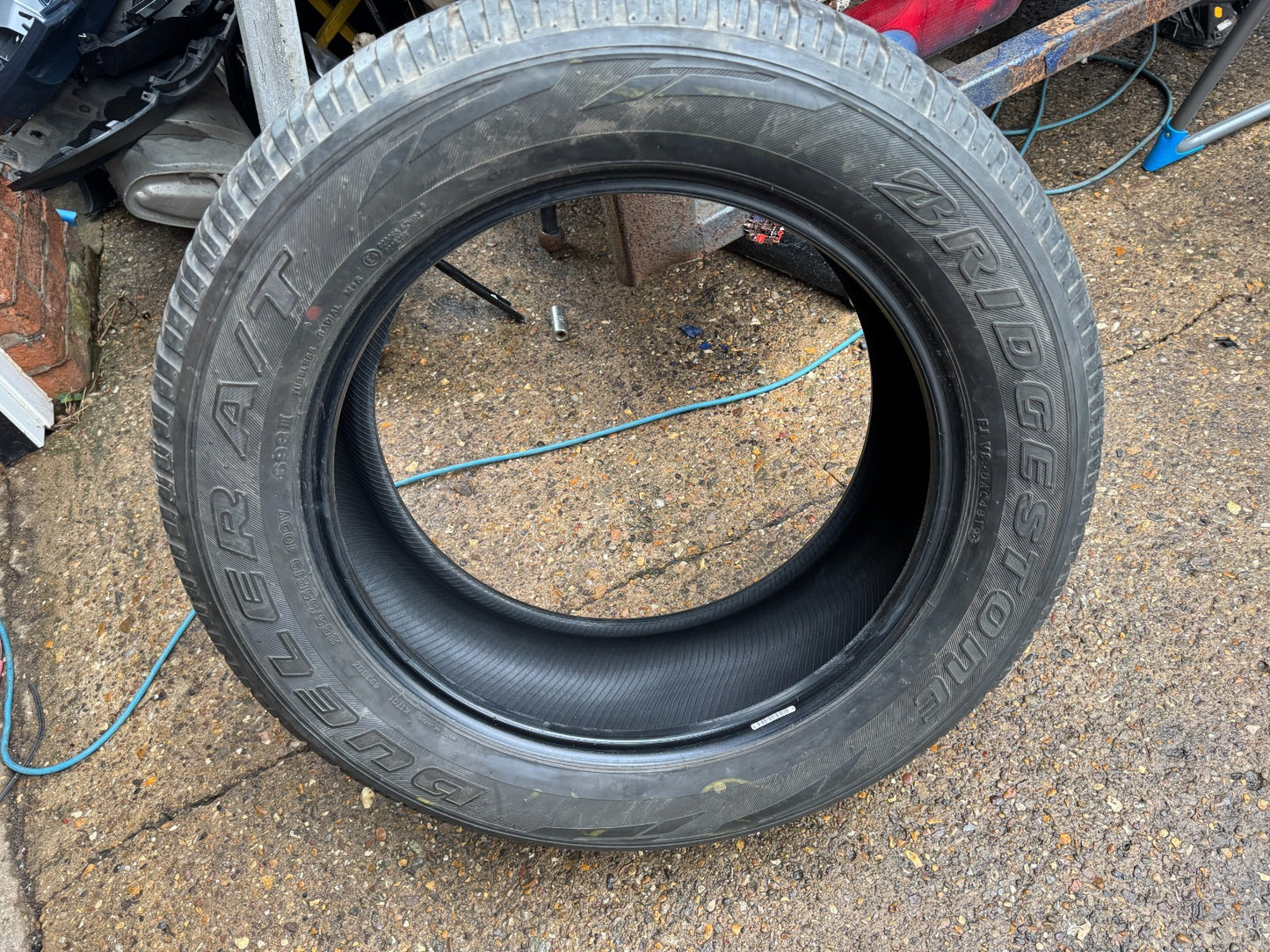 1x 265/55r19 109V Bridgestone Dueler A/T 693 III M+S 265 55 19 2655519 Free P&P